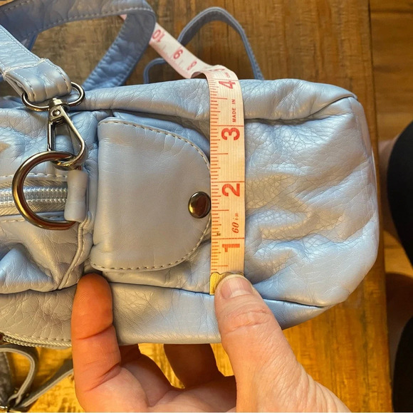 Jingpin Piju Geniune Leather Handbag blue - Picture 9 of 10